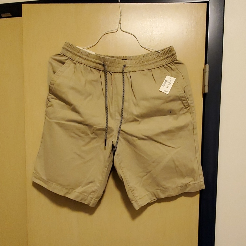 Aeropostale Jogger Khaki Jogger Shorts